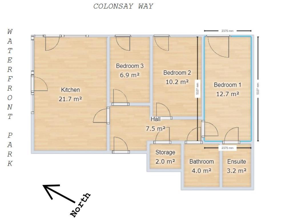 Appartement Fabulous 3 Bedroom Flat EDI